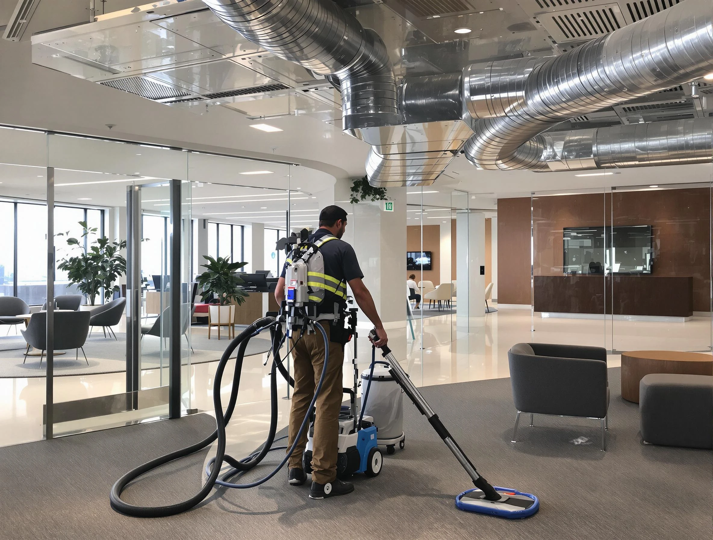 Commercial duct cleaning service by Garden Grove Air Duct Cleaning in Garden Grove