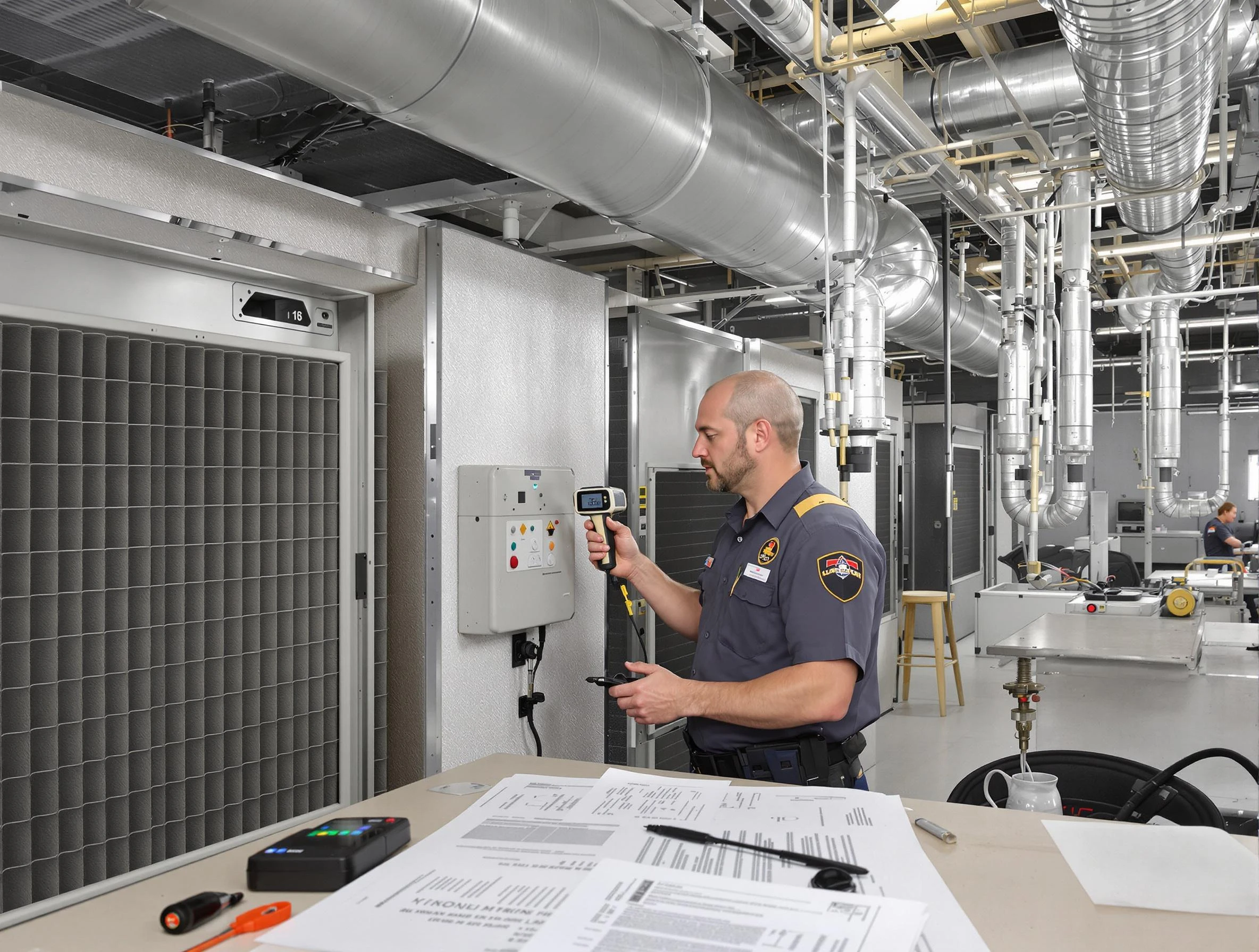 Professional filter system inspection by Garden Grove Air Duct Cleaning in Garden Grove