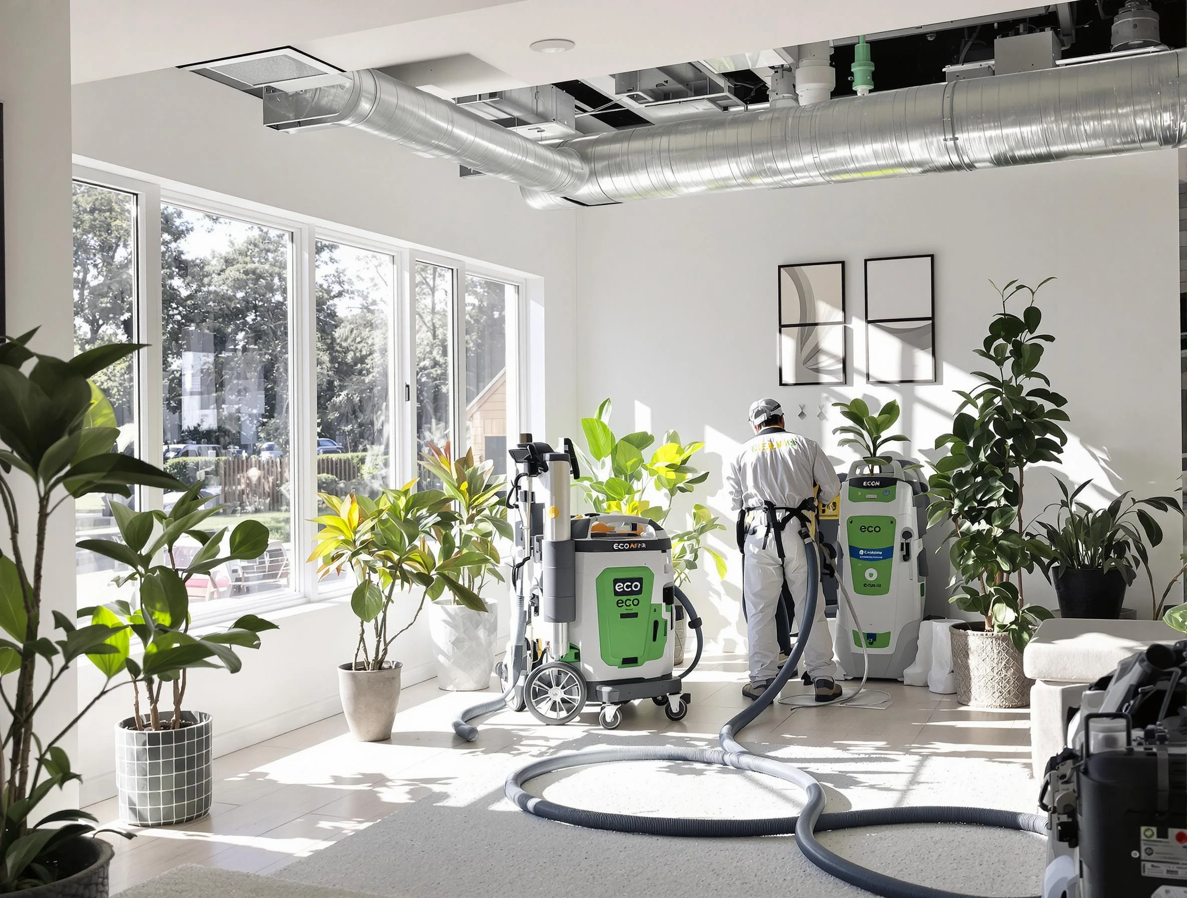 Environmentally-friendly duct cleaning by Garden Grove Air Duct Cleaning in Garden Grove