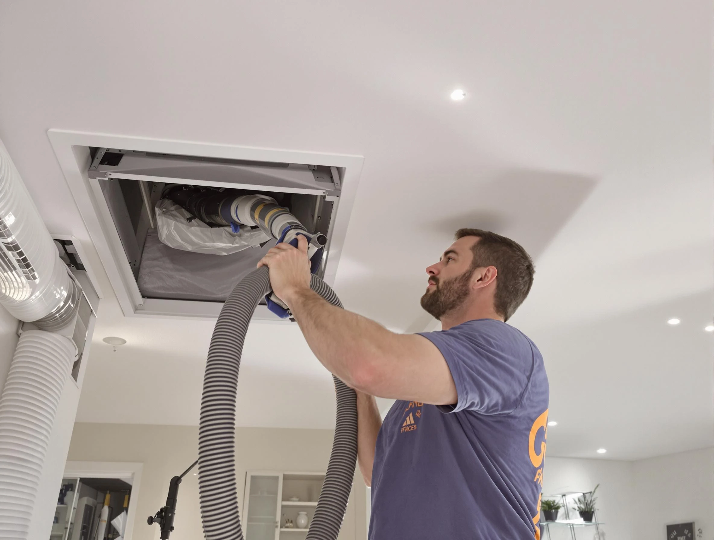 Precision indoor duct cleaning by Garden Grove Air Duct Cleaning in Garden Grove