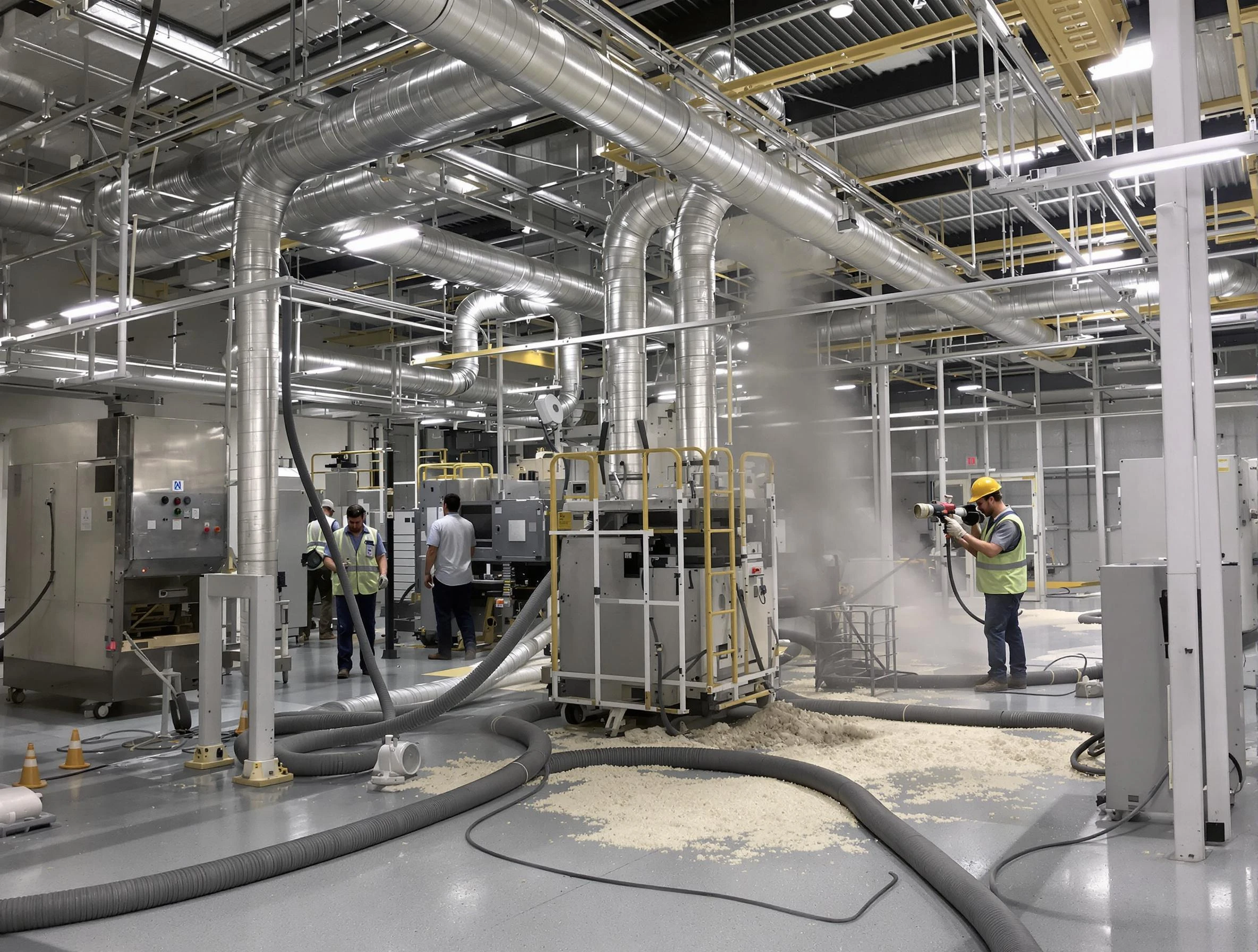 Heavy-duty industrial duct cleaning by Garden Grove Air Duct Cleaning in Garden Grove